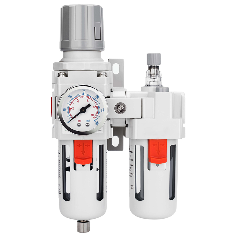 AC Series pneumatisk FRL-kombination med to enheder