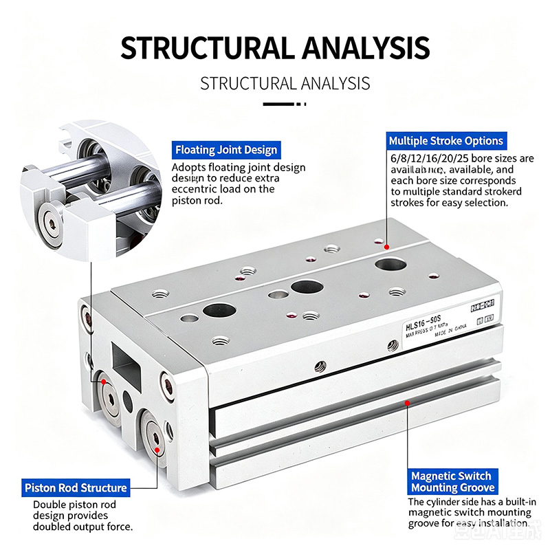 HLS / HLSL Series glidecylinder