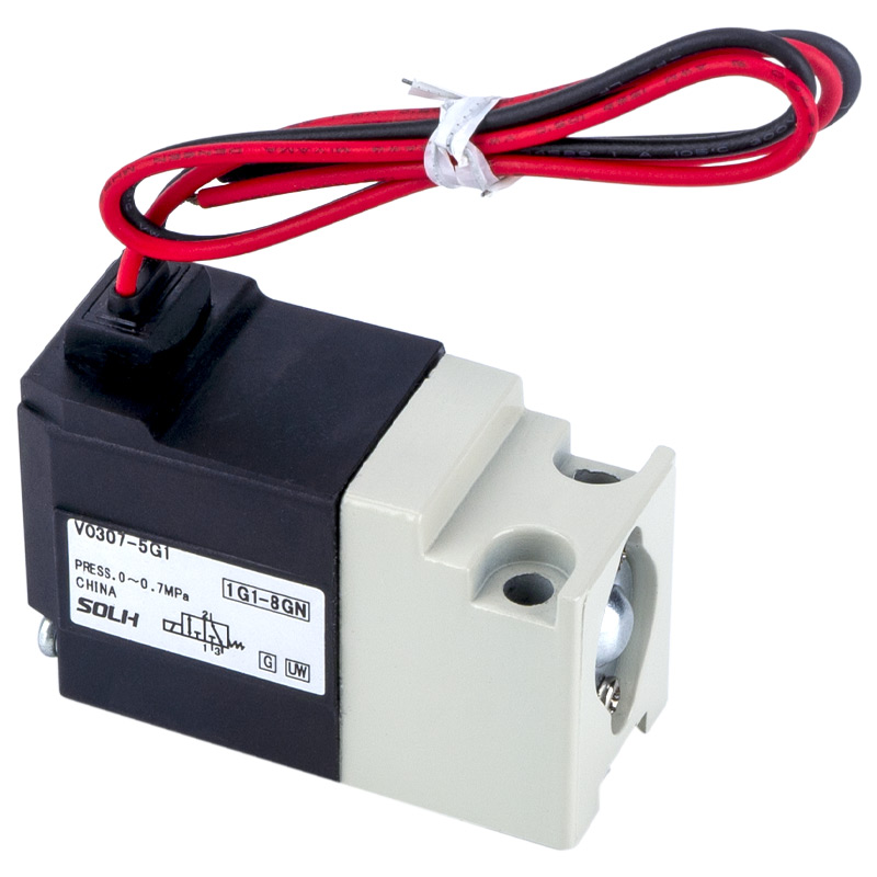 VO307 3-ports magnetventil/direkte poppet type